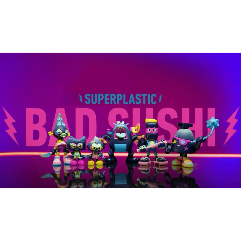 Superplastic Bad Sushi Series Blind Box 3in Mystery Figures *1
