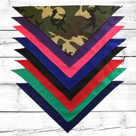 Happy Birthday Dad! Triangle Dog Bandana for Dogs (Assorted Colors)