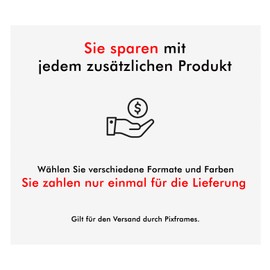 Pix FRAMES Picture Frame A4 Wood - Wooden Frame with Acrylic Glass Panels - Picture Frame - Wooden Picture Frame - Wooden Picture Frame - Photo Frame 21 x 29.7 cm - Black