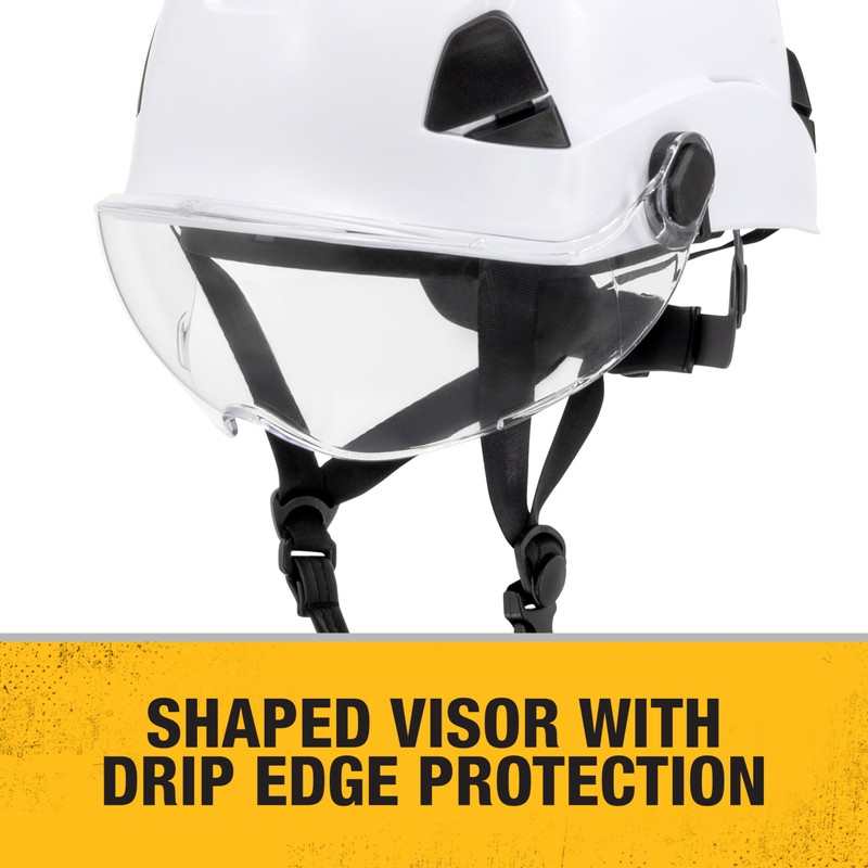 DEWALT DPG22-SH Visor with Premium Anti-Fog+ Clear Lens Designed to