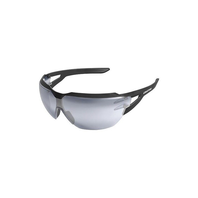 Cratoni Unisex - Adult C-Active Cycling Glasses, Silver, One Size