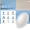ECOELER 6 Inch LED Flush Mount Ceiling Light, Surface Mount