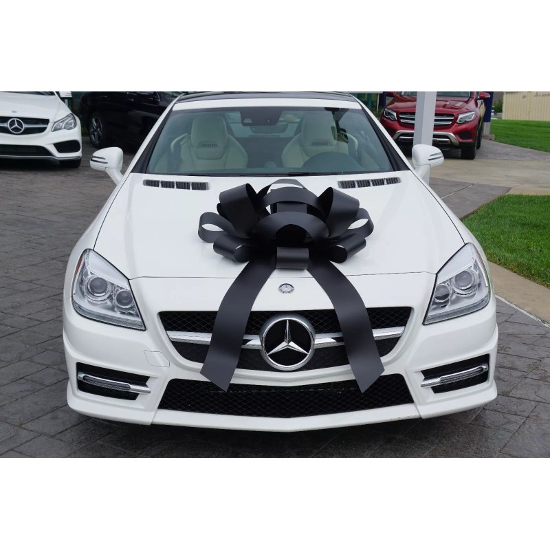 CarBowz Magnetic Car Bow Large 4ft Black Color