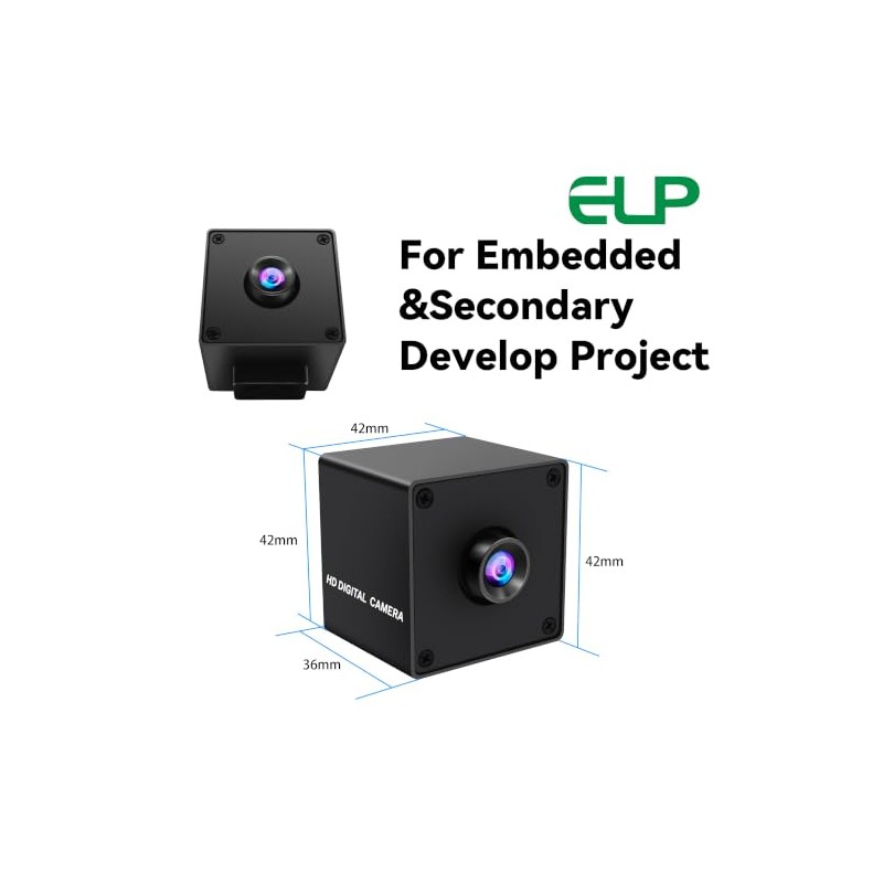 ELP - Cámara USB 3.0 de alta velocidad, 720P/200 fps,