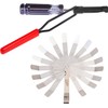 Valve Lash Adjustment Tool, with Angled Feeler Gauge，10mm Jam Nut