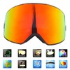 Dual Layer Anti Fog Protective Goggles with Magnet Lock for