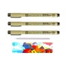 Sakura Pigma Micron PN Black, Pack of 3 and ESTOMP