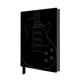 Black Gibson Guitar Artisan Art Notebook (Flame Tree Journals) (Artisan Art Notebooks)