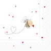 Bee My Valentine Napkin