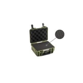 B&W International 500 PP.23 Protective Case Bronze Green with Cube Foam