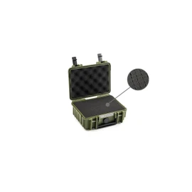 B&W International 500 PP.23 Protective Case Bronze Green with Cube Foam