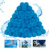 WLLEYAY 4 lbs Pool Filter Balls, New Upgrade Efficient Swimming