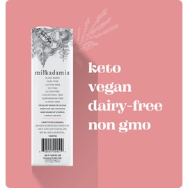 milkadamia Macadamia Milk - Unsweetened Vanilla - 32 Fl Oz (Pack of 6) - Lactose Free, Vegan, Shelf Stable, Plant Based, Non Dairy, Dairy Free