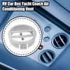 ACROPIX Universal AC Air Conditioner Vent Outlet for RV Bass