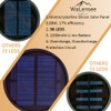 Walensee Solar Tiki Torches with Flickering Flame,96 LED Solar Torch