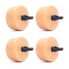 Wjelet Set of 4 Suspension Leaf Spring Stop Buffer for