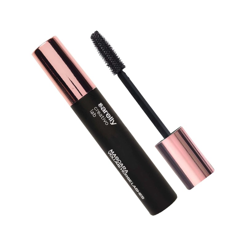 Sarelly Máscara waterproof HORSE LASHES BLACK Máscara de Pestañas Voluminizadora