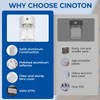 CINOTON 26W LED Wall Pack Light with Dusk to Dawn