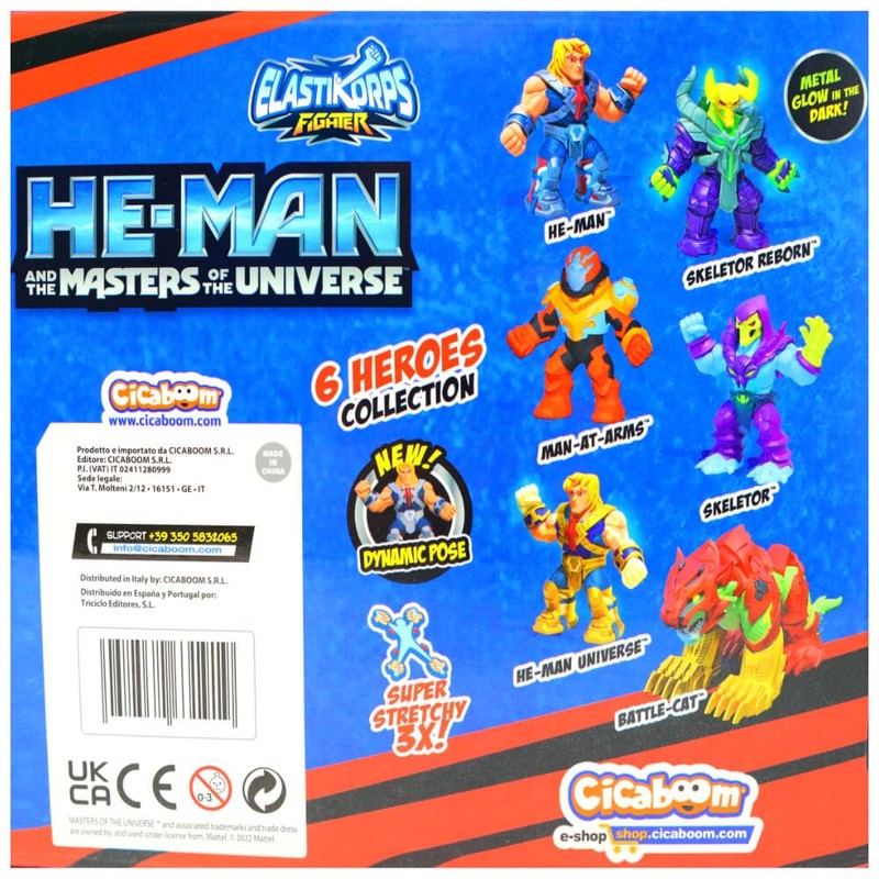 CICABOOM Elastikorps Fighter He-Man Masters Universe Collection Giga Size -