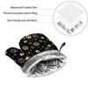 Lukbfall Cute Dogs Animal Paws Oven Mitts and Pot Holders