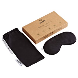 Panda Bamboo Eye Mask (Eclipse Black)