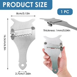 Trüffelschneider, Trüffelschneider, Trüffelreibe, Trüffelreibe, professionelle Schokoladenreibe aus Edelstahl, multifunktionales Küchenwerkzeug (Silber)