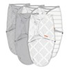 SwaddleMe Original Swaddle – Size Small, 0-3 Months, 5-Pack (Grays