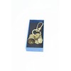 Brass Lucky Key Chain