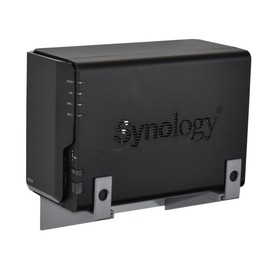 Wall Mount for Synology Diskstation DS211+, DS212, DS212+, DS213, DS213+, DS214, DS214play, DS216, DS216+, DS216+II, DS218, DS218+, DS220+, DS223, DS224+, Grey