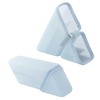 Sonic Costa Portable Pen Holder, Sheer, Blue, Silicone Type, FD-2286-B