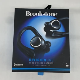 Brookstone Division One True Wireless Earbuds / Black