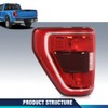 PIT66 LED Tail Lights Assembly Driver Left Side Compatible with