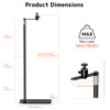 PUTORSEN Universal Projector Stand – Height Adjustable & 360° Rotatable