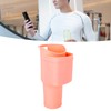 Cup Silicone Boot Sleeve with Pocket Chain Strap Flexible Soft