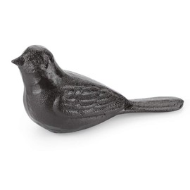IGNPION Heavy Duty Cast Iron Door Stop Decorative Bird Wedge Rustic Animal Cuddly Doorstopper