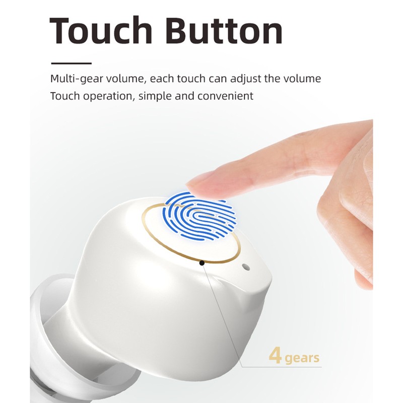 1 Pair Ear Canal Magnetic Charging Hearing Aids Intelligent Noise