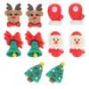 LIFKOME 5pairs Holiday Earrings for Women Cute Christmas Featuring Tree