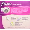 Playtex Gentle Glide Tampons, Plastic, Multi-Pack, Unscented, 18 regular/18 super