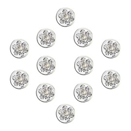 Angel's Closet Hair Accessories, Rhinestones, Set of 12, Sparkly Screw Pins, Hair Clips, Hair Ring, Hair Clip, Braid, Screwed, Rotation, Krukuru, Mini, Cute (Type 1)