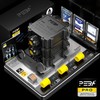 PEBA IP68 Waterproof Cable Junction Box, 3-Way Outdoor Cable Connector,