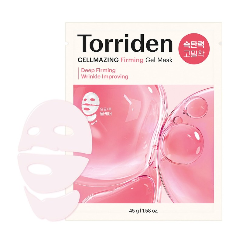 Torriden CELLMAZING Low Molecular Collagen Firming Gel Facial Sheet Mask,