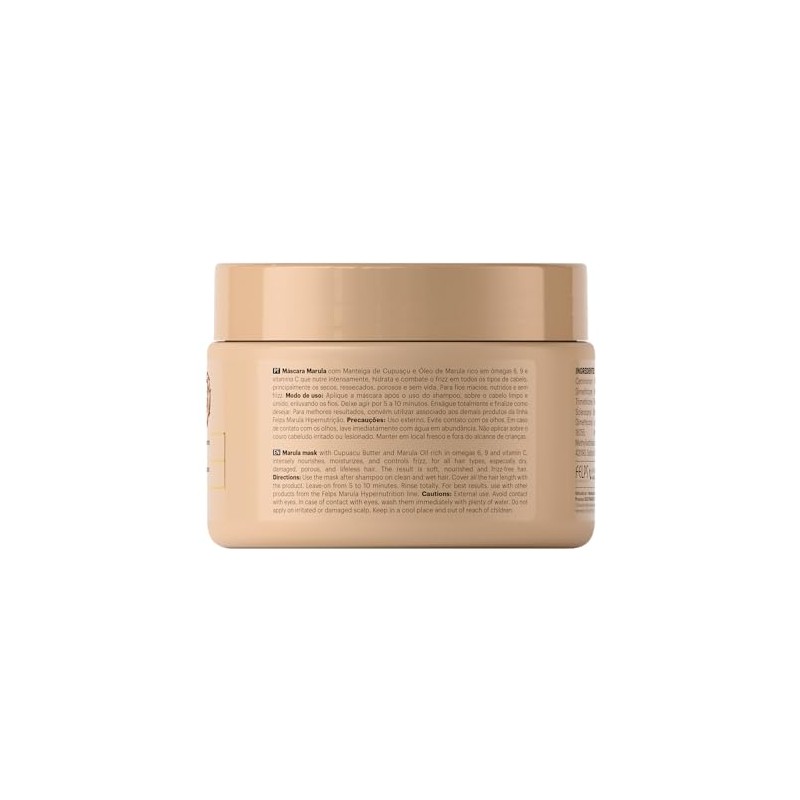 Felps - Mascarilla profesional para el cabello dañado y seco
