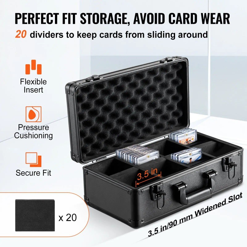 108 PSA Graded Card Storage Box with Key Lock 4