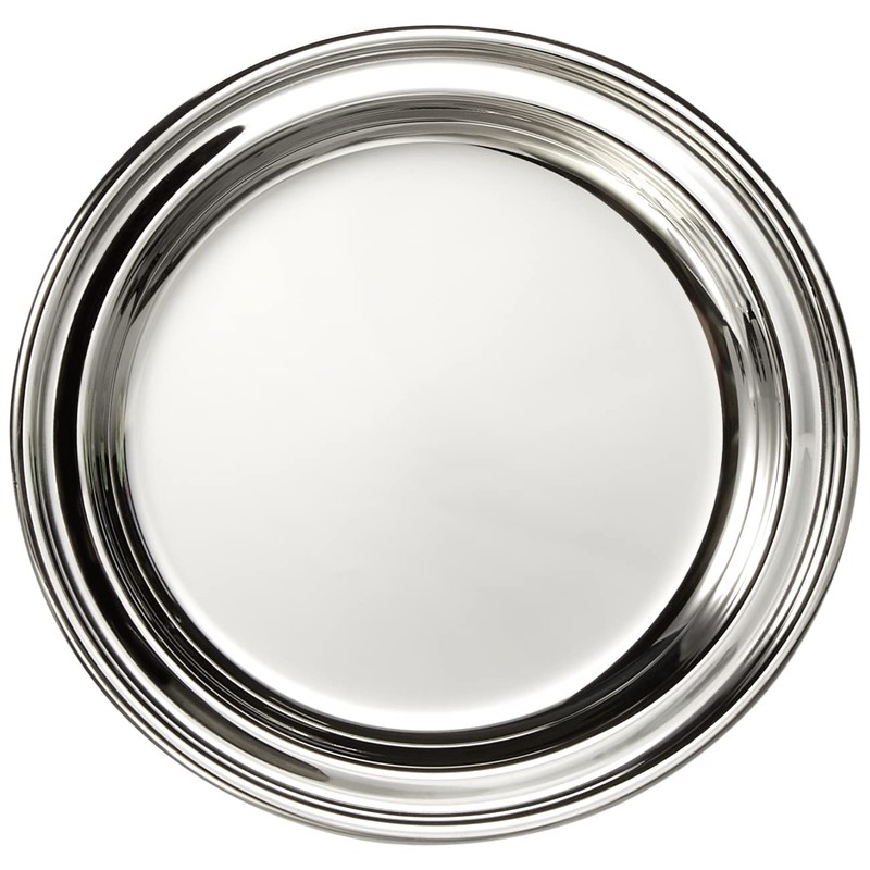 Grunwerg CS-919 Coasters, Stainless Steel, 10.3 cm, Silver, 10.3CM