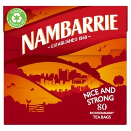 Nambarrie Nice and Strong 80 Tea Bags 232g