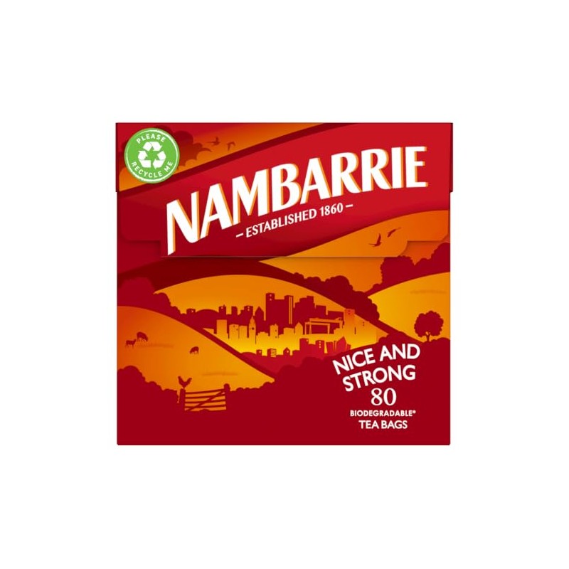 Nambarrie Nice and Strong 80 Tea Bags 232g