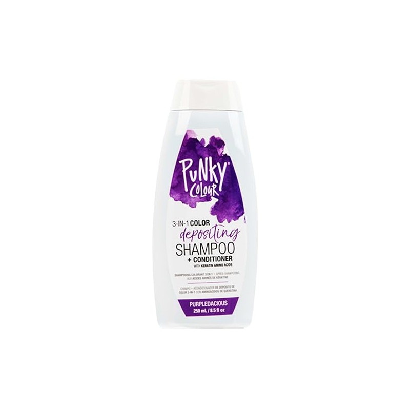 Punky Colour 3-in-1 Color Depositing Hair Cleanser & Conditioner, 8.5