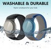 Airtag-Armband für Kinder und Erwachsene, 2er Pack, Anti-Kratz-Zauberband, Nylon, Airtag-Hülle,