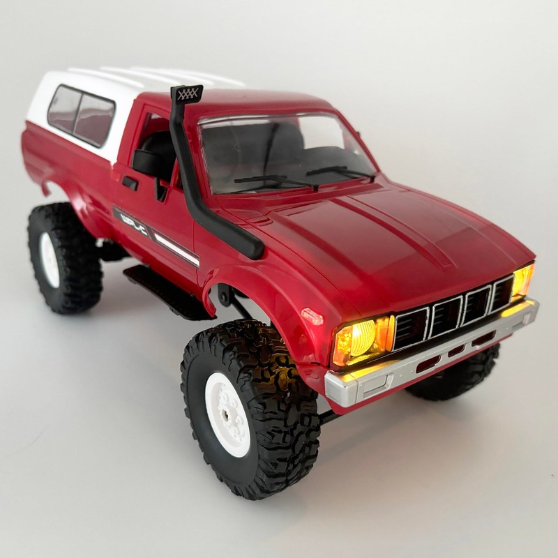 HLSFWDRIVE RC Rock Crawler 4x4 WPL C24 RC Truck 1/16