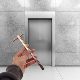 Pack of 5 Elevator Locks Triangular Post Key Elevator Door Key Multipurpose Key Inspection Chamber Lifting Key Drop Key Elevator Key Lift Door Lock Key